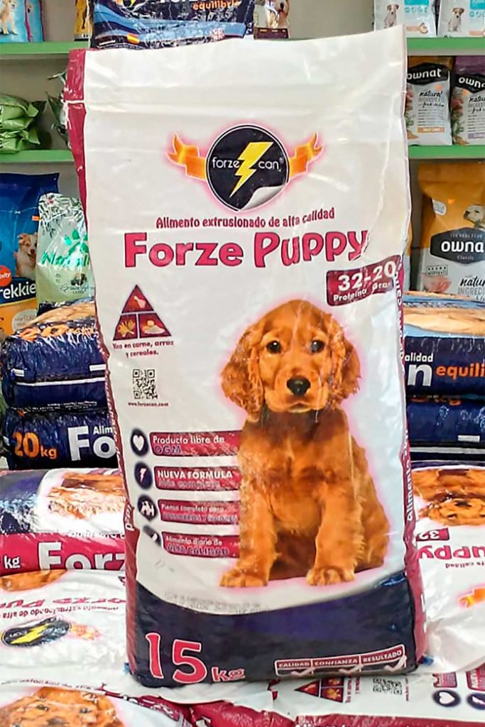 Pienso para perros Forzecan Puppy - Semilleria Echaguy, Dos Hermanas