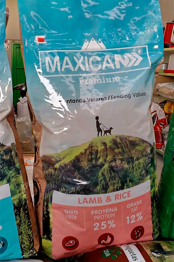 Pienso para perros Maxican Lamb Rice - Semilleria Echaguy, Dos Hermanas